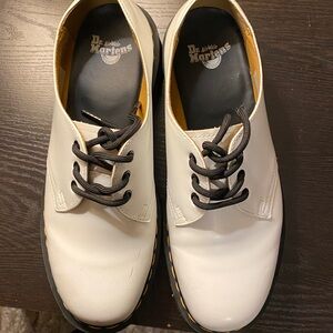 Dr. Martens 1461 Quad Platform Oxfords – White – Men’s 11 / Women’s 12